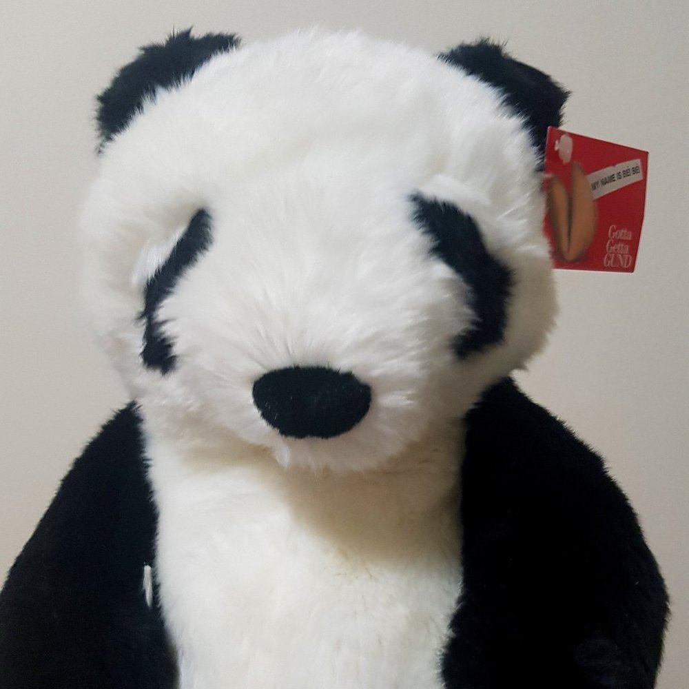 RARE NWT Gund 1999 Bei Bei Panda Plush